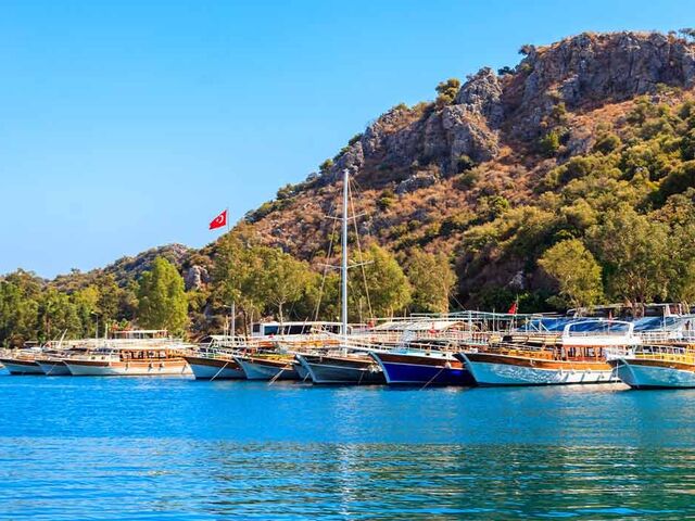 İstanbul Çıkışlı Antalya Başlar Uçaklı Ege Akdeniz Turu 5 Gece Konaklamalı